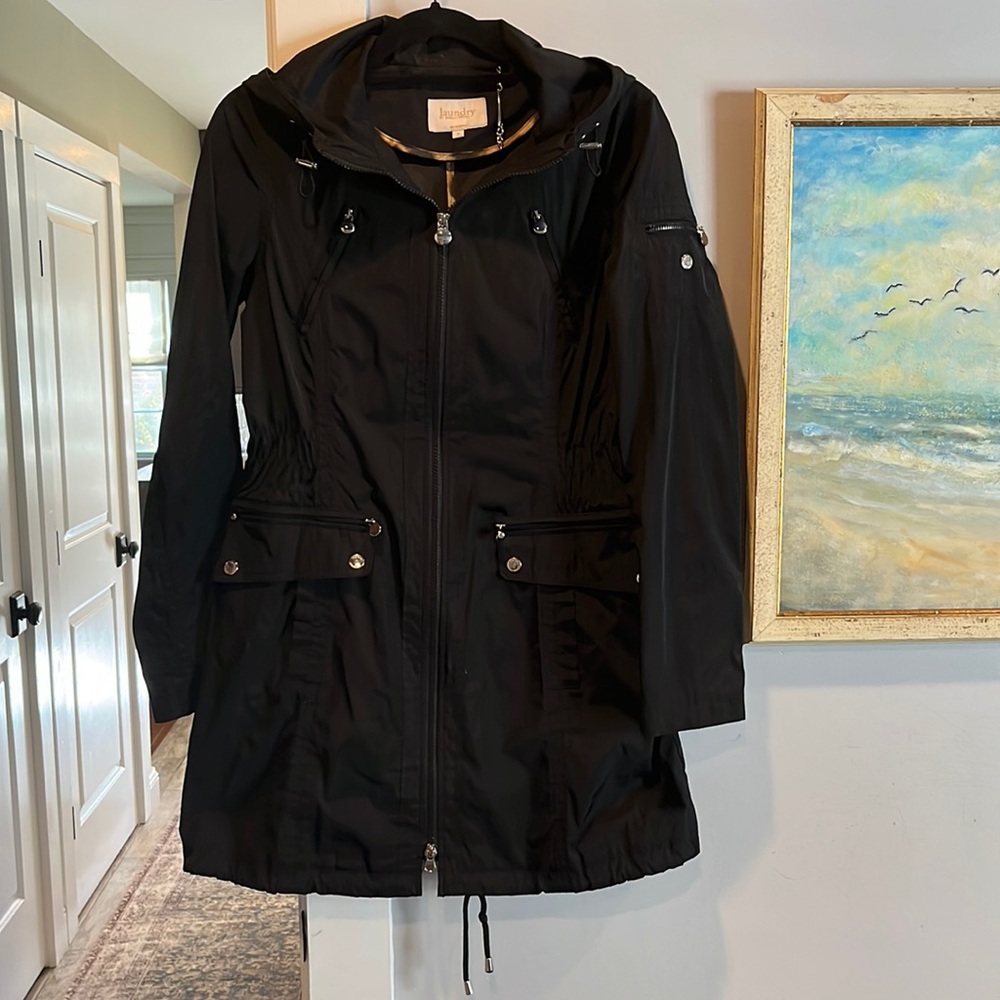 Women’s laundry by SHELLI SEGAL Hooded Rain Jacket - Size S